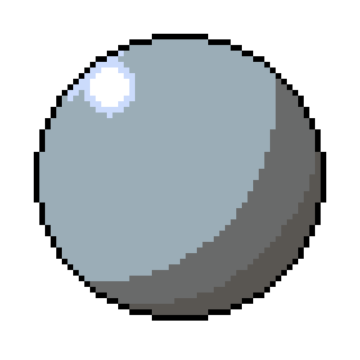 Pixel art ball study